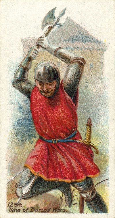 1264, czas wojen baronów autorstwa English School