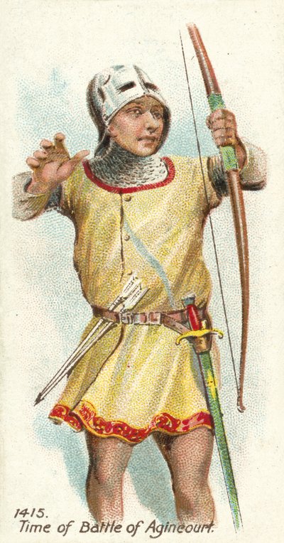 1415, czas bitwy pod Agincourt autorstwa English School