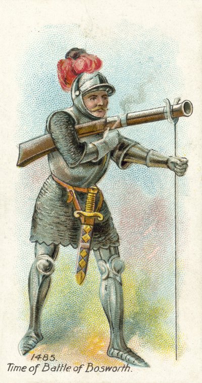 1485, czas bitwy pod Bosworth autorstwa English School