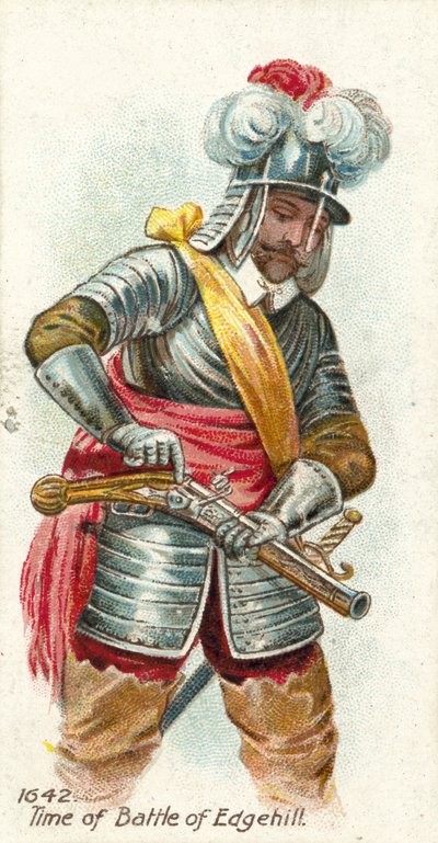1642, czas bitwy pod Edgehill autorstwa English School