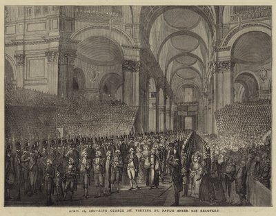 23 kwietnia 1789, wizyta króla Jerzego III w St Paul