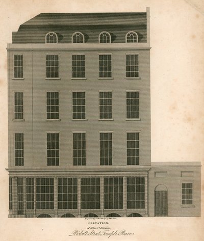 5 Pickett Street, Temple Bar, Londyn autorstwa English School