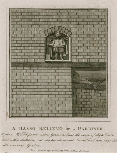 Basso Relievo Gardinera autorstwa English School