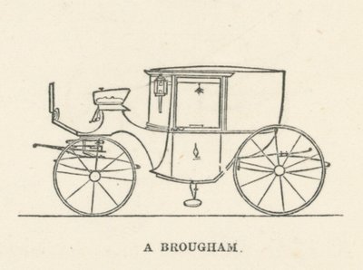 A Brougham (grawerunek) autorstwa English School
