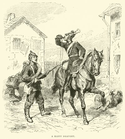 Pospieszny szkic, styczeń 1871 r. autorstwa English School