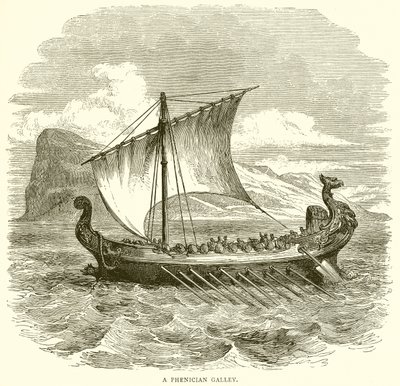 Galera fenicka autorstwa English School