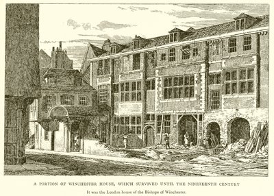 Część domu Winchester, który przetrwał do XIX wieku autorstwa English School