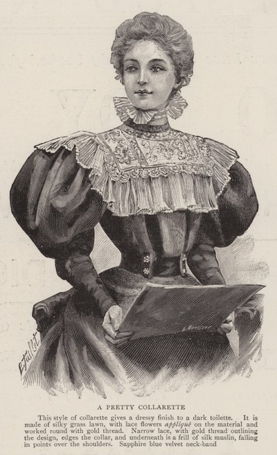 Ładna Obroża (grawerunek) autorstwa English School