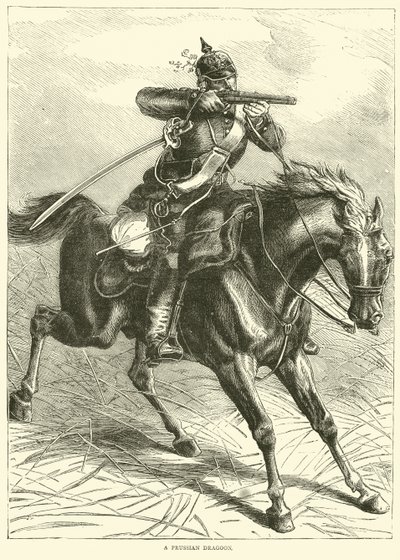 Pruski Dragon, wrzesień 1870 autorstwa English School