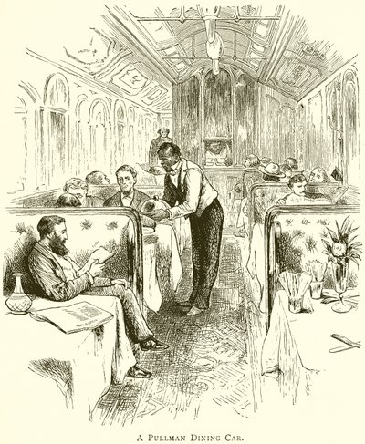 Wagon restauracyjny Pullman autorstwa English School