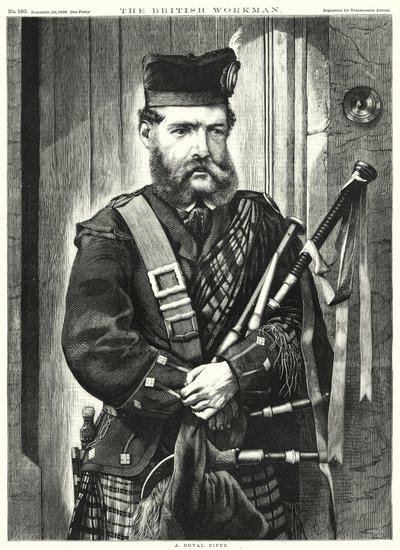 Królewski Piper (grawerunek) autorstwa English School