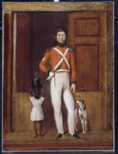 Sierżant pułku kawalerii, ok. 1830 autorstwa English School