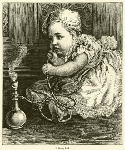 Młody Turk (rycina) autorstwa English School