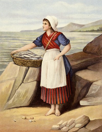 Żona rybaka autorstwa English School