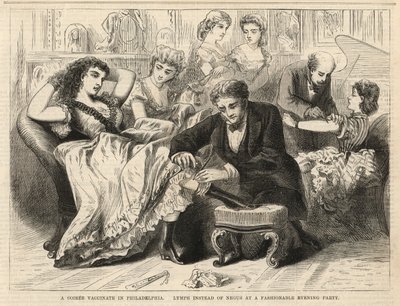 Szczepienia wieczorowe w Filadelfii autorstwa English School