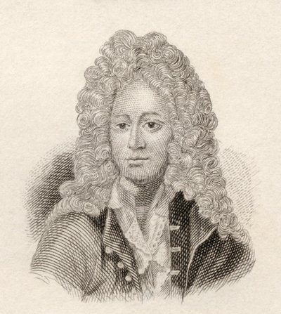 Aaron Hill, ze „Słownika historycznego Krabba”, opublikowanego w 1825 r. autorstwa English School
