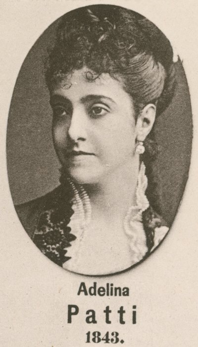 Adelina Patti (grawerunek) autorstwa English School