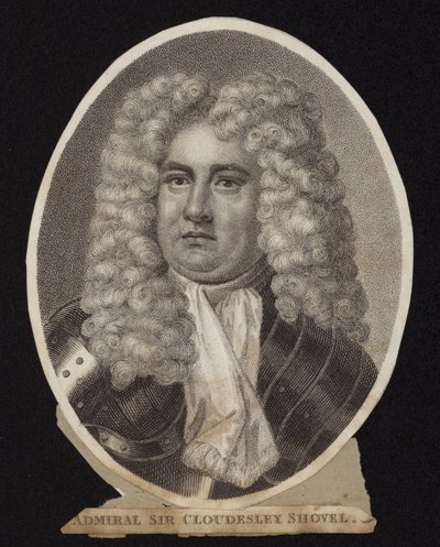 Admirał Sir Cloudesley Shovell autorstwa English School