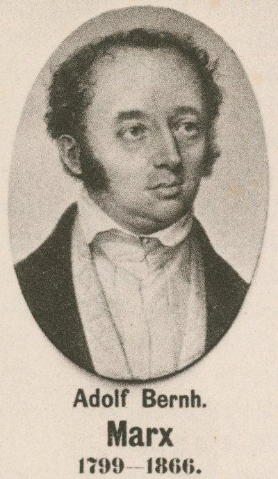 Adolf Bernhard Marx (grawiura) autorstwa English School