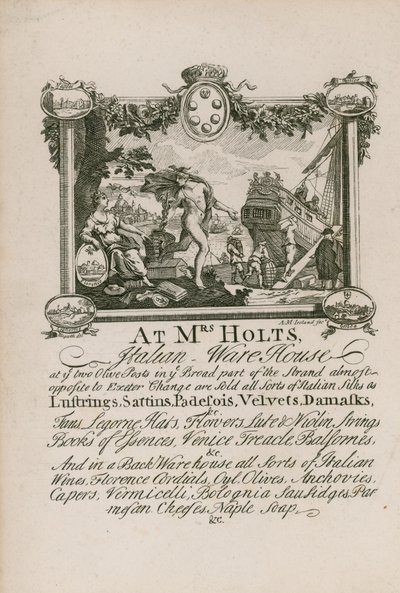 Reklama włoskiego magazynu Mr Holts autorstwa English School
