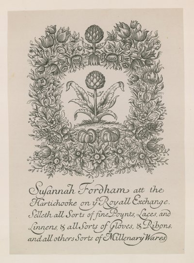 Reklama Susannah Fordham autorstwa English School