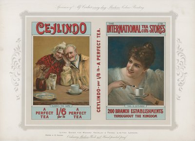 Reklamy herbaty autorstwa English School