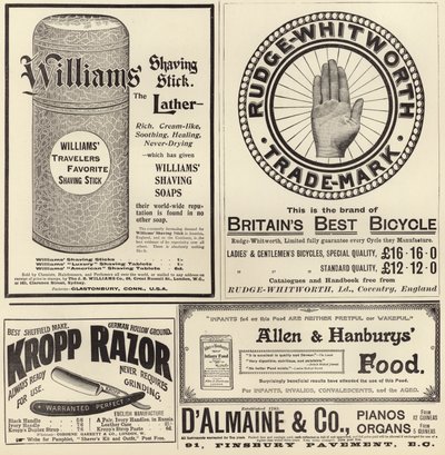 Rozprzestrzeniła się reklama z The Graphic Christmas Numer 1897 autorstwa English School