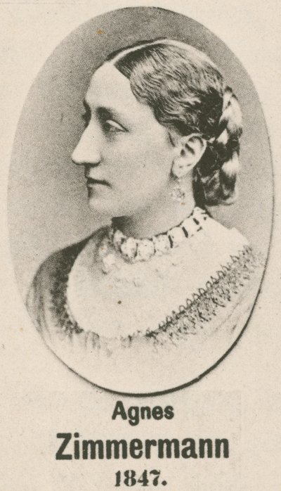 Agnes Zimmermann (grawiura) autorstwa English School