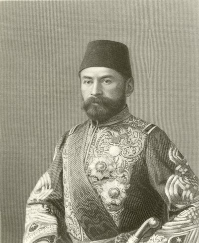 Ahmed Mukhtar Pasza autorstwa English School