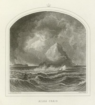 Ailsa Craig autorstwa English School
