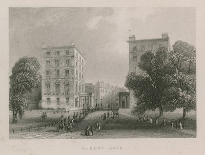 Albert Gate, Kensington Park, Londyn autorstwa English School