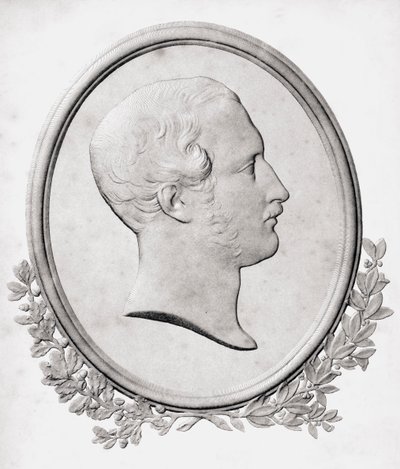 Albert, Książę Konsort Wielkiej Brytanii i Irlandii, rycina wykonana przez C. Chabot, z 