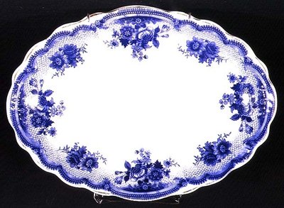 Albertoli wzór Staffordshire talerz, ok. 1860 (ceramika) autorstwa English School