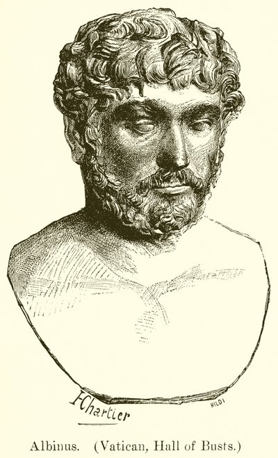Albinusa. (Watykan, Sala Popiersi) autorstwa English School