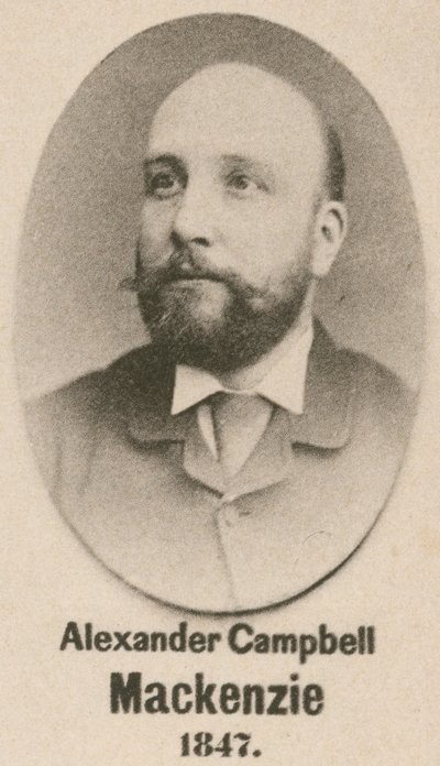Alexander Campbell Mackenzie (grawiura) autorstwa English School