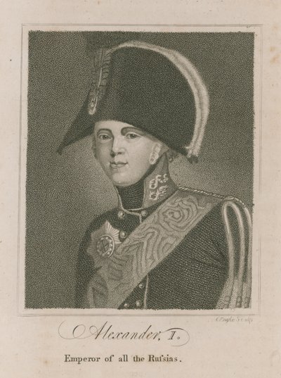Aleksander I, cesarz wszystkich Rosjan autorstwa English School
