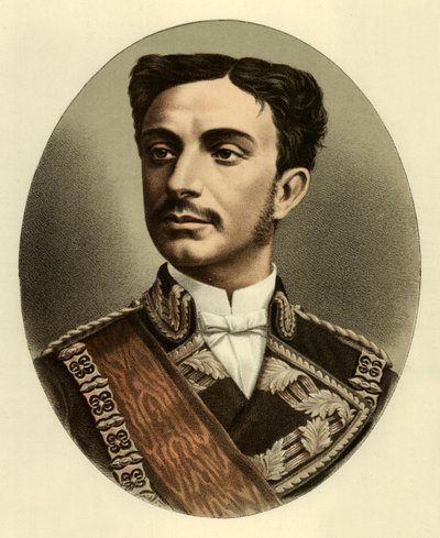 Alfons XII - król Hiszpanii autorstwa English School