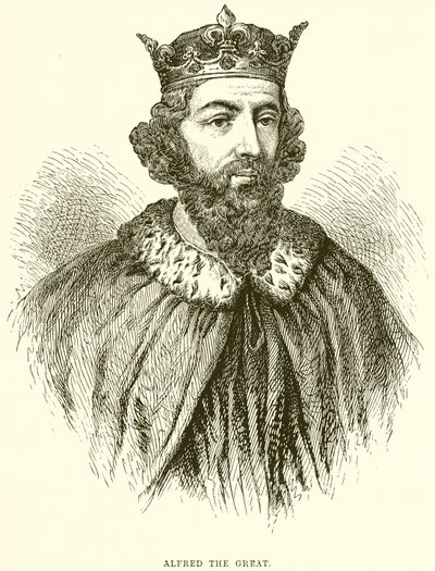 Alfred Wielki autorstwa English School