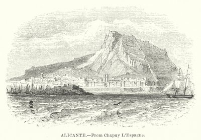 Alicante (grawerunek) autorstwa English School