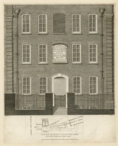 Domy Jałmużny, Bishopsgate autorstwa English School