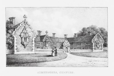 Almshouses, Chenies (grawerunek) autorstwa English School