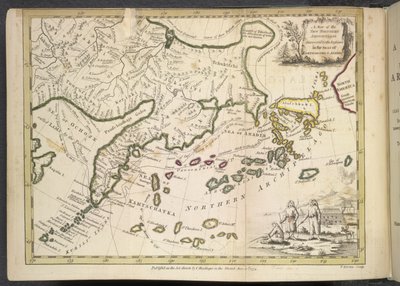 Relacja z nowego Archipelagu Północnego, niedawno odkrytego przez Rosjan na morzach Kamczatka i Anadir, Jacob von Staehlin Storcksburg autorstwa English School