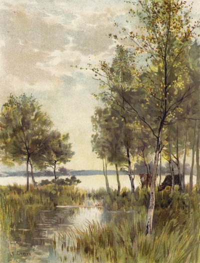 Jesienny wieczór autorstwa English School