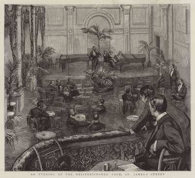 Wieczór w Klubie Meistersingers, St James
