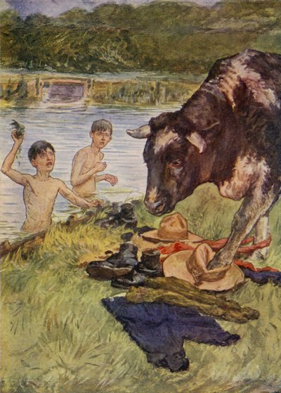 Nieprzewidziany gość (kolor lito) autorstwa English School