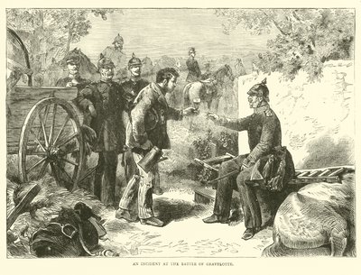 Incydent w bitwie pod Gravelotte, sierpień 1870 autorstwa English School