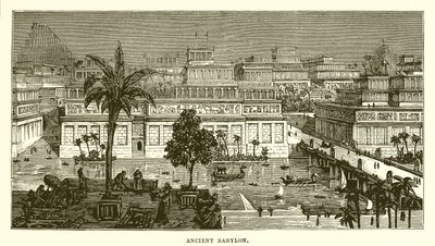 Starożytny Babilon autorstwa English School