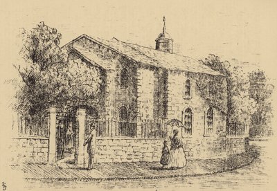 Starożytna kaplica parku Toxteth autorstwa English School