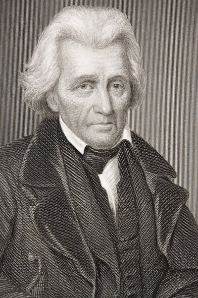 Andrew Jackson, z „Galerii Portretów Historycznych”, wydana ok. 1880 r. autorstwa English School