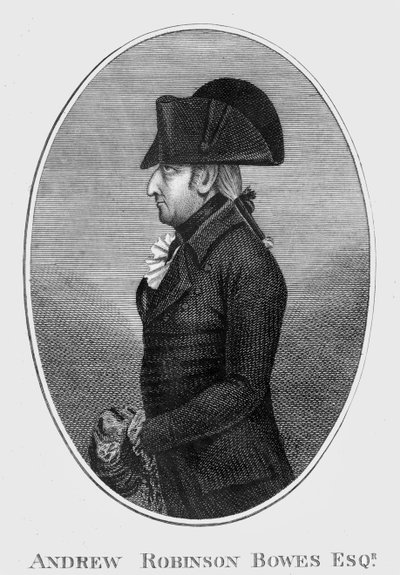 Andrew Robinson Bowes (urodzony jako Stoney) autorstwa English School